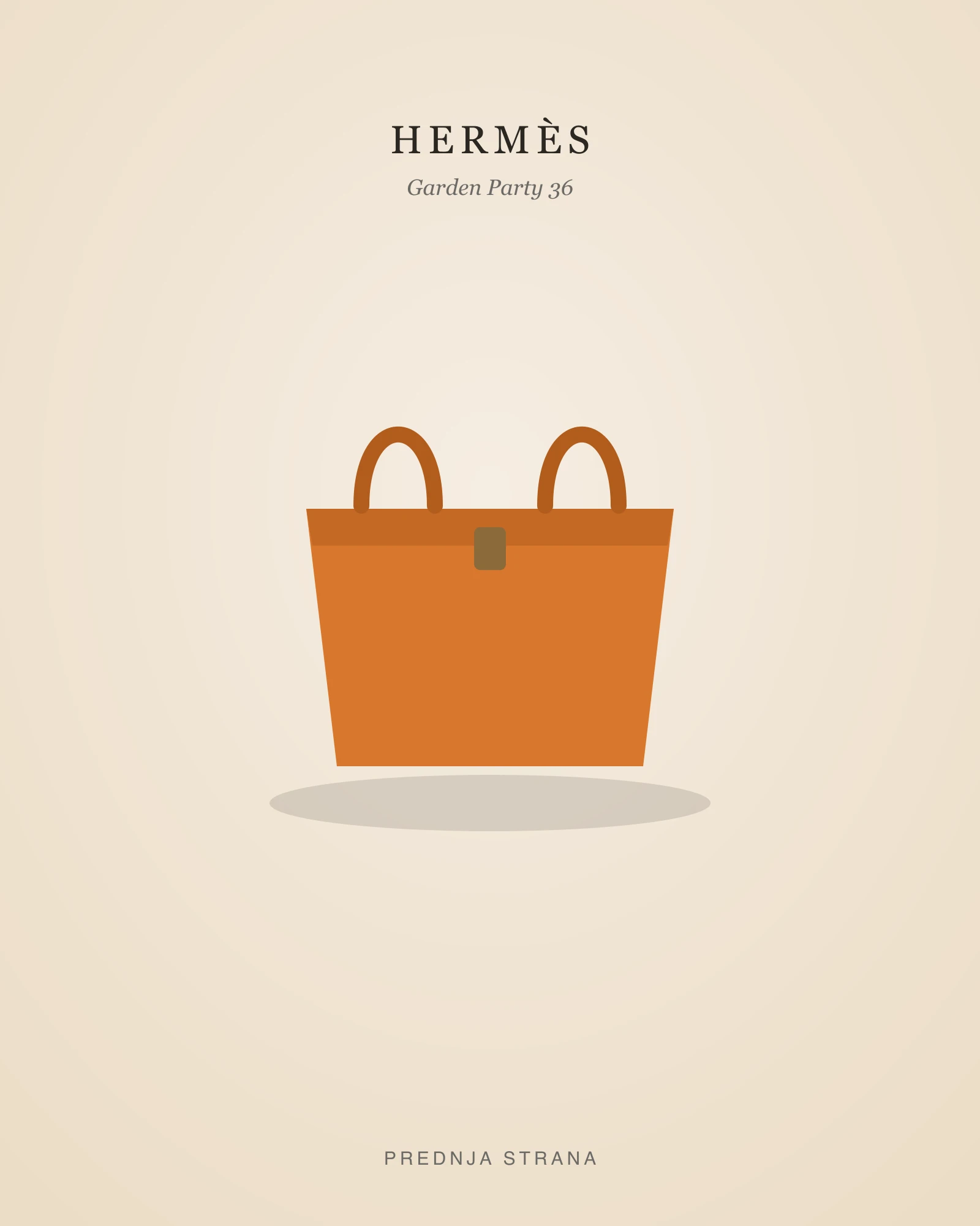 Hermès Garden Party 36 — prednja strana